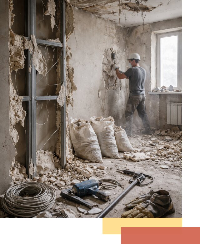 Профессиональный демонтаж зданий и конструкций в Черняховске