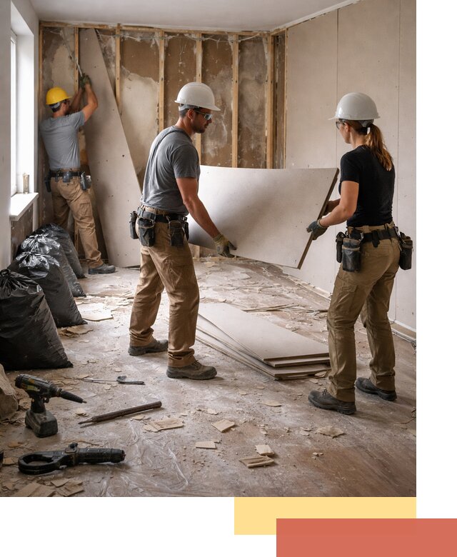 Демонтаж стеновых панелей в Черняховске быстро и аккуратно