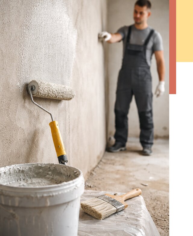 Нанесение бетоноконтакта на стены в Черняховске от 4402 руб. быстро и недорого | ОТДЕЛОЧНИК-Чрх