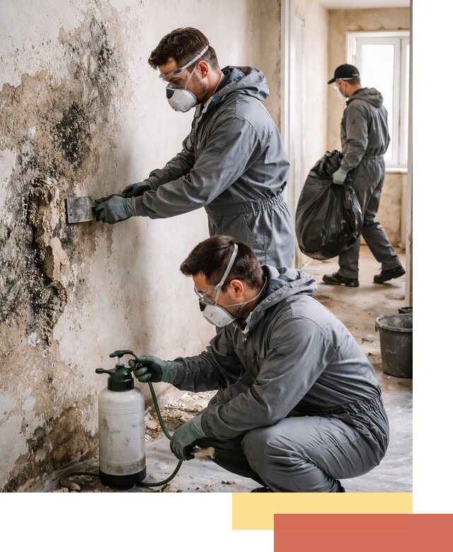 Удаление плесени со стен профессионально в Черняховске