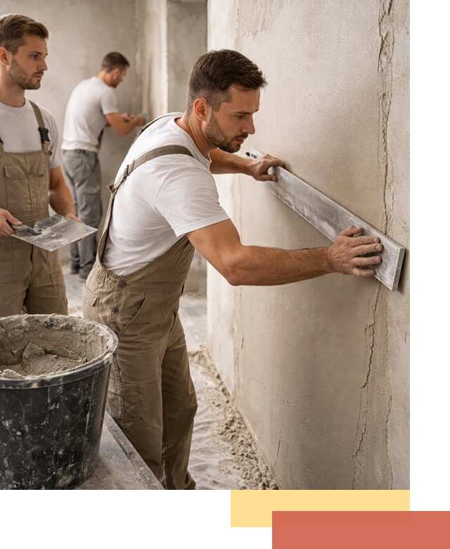 Штукатурка стен без маяков в Черняховске быстро и качественно