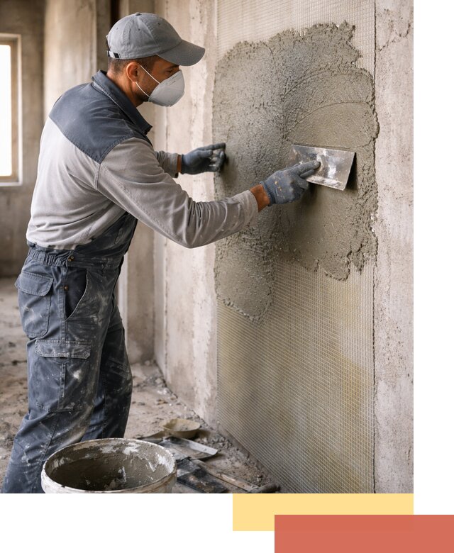 Штукатурка стен по сетке в Черняховске под ключ качественно и быстро