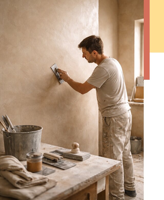 Марокканская штукатурка таделакт в Черняховске под ключ от 4402 руб. | ОТДЕЛОЧНИК-Чрх