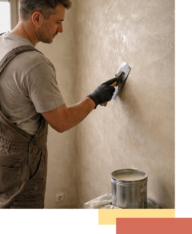 Нанесение воска на штукатурку в Черняховске для защиты и блеска