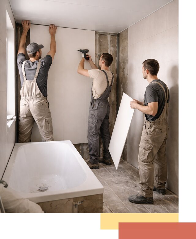 Отделка ванной панели ПВХ профессионально в Черняховске