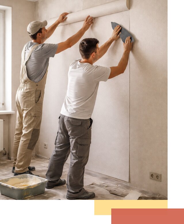 Поклейка виниловых обоев в Черняховске профессионально и качественно