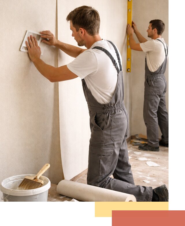 Поклейка бумажных обоев в Черняховске качественно и недорого