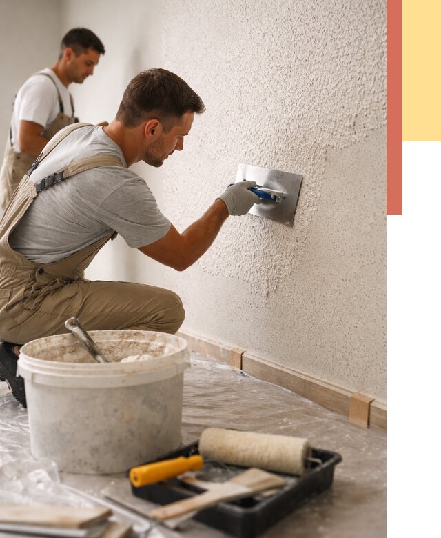 Нанесение жидких обоев в Черняховске от 7860 руб./м2 — быстро и недорого | ОТДЕЛОЧНИК-Чрх