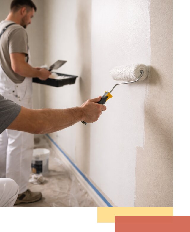 Покраска стен акриловой краской профессионально в Черняховске