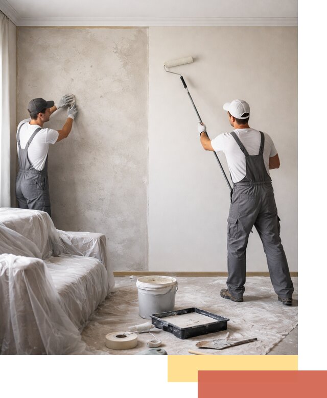 Покраска стен антивандальной краской в Черняховске