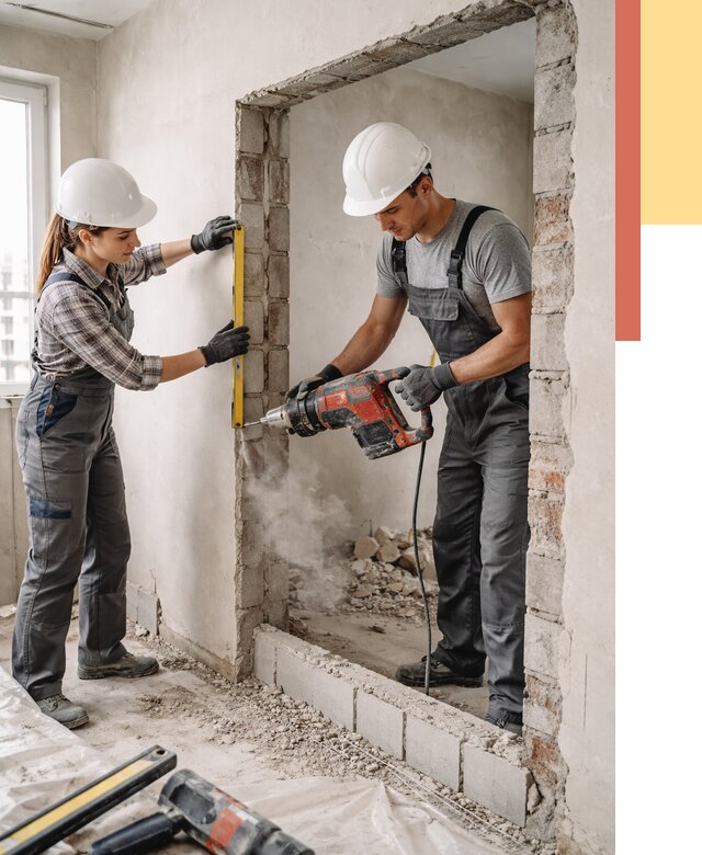 Создание проемов в стенах в Черняховске от 6812 руб. — алмазная резка и расширение | ОТДЕЛОЧНИК-Чрх