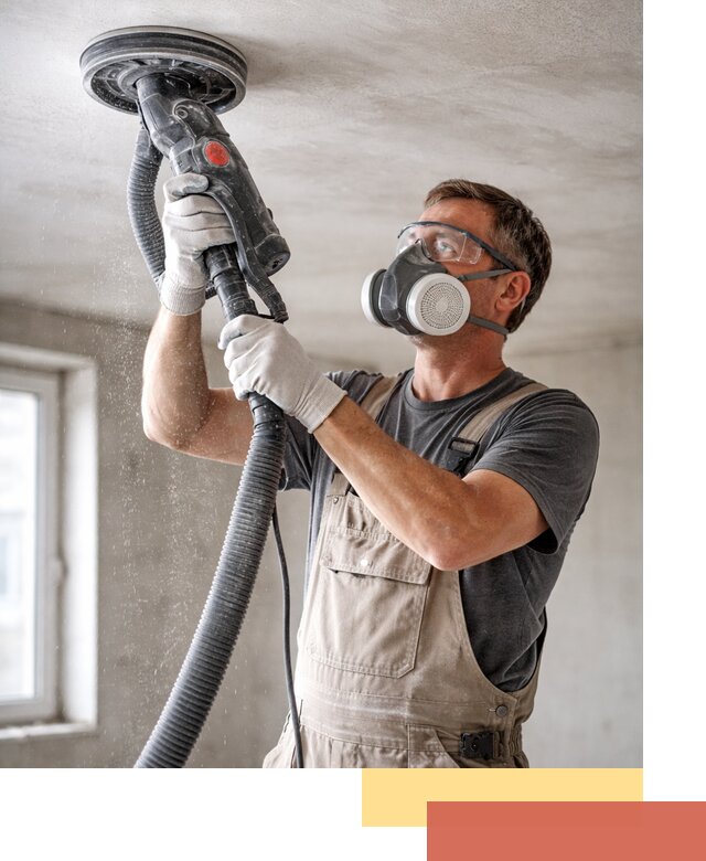 Шлифовка потолка в Черняховске — качественная подготовка под отделку