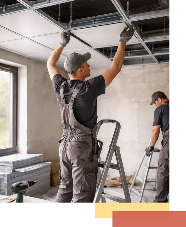 Монтаж кассетного потолка в Черняховске качественно и быстро