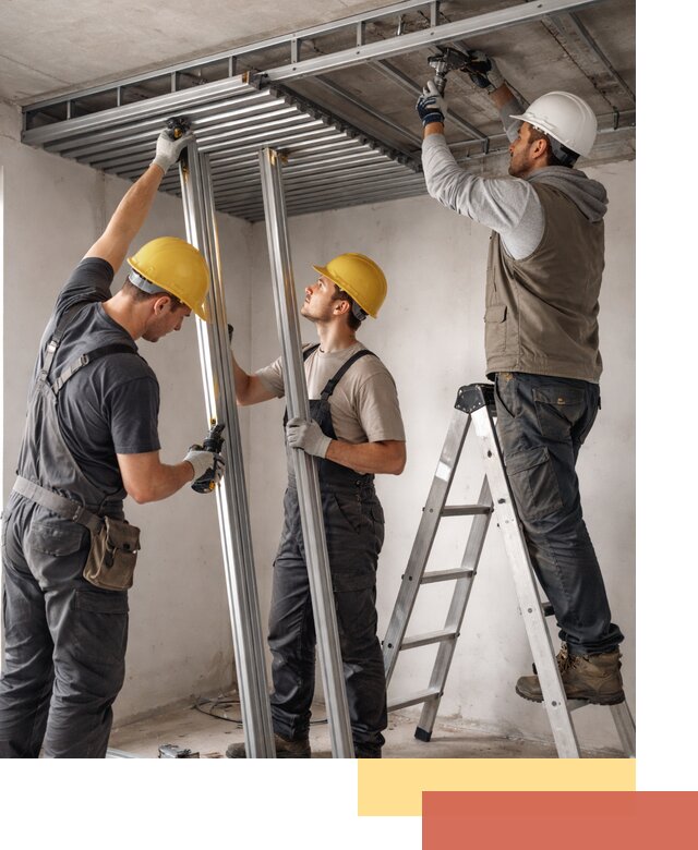 Монтаж реечного потолка под ключ в Черняховске