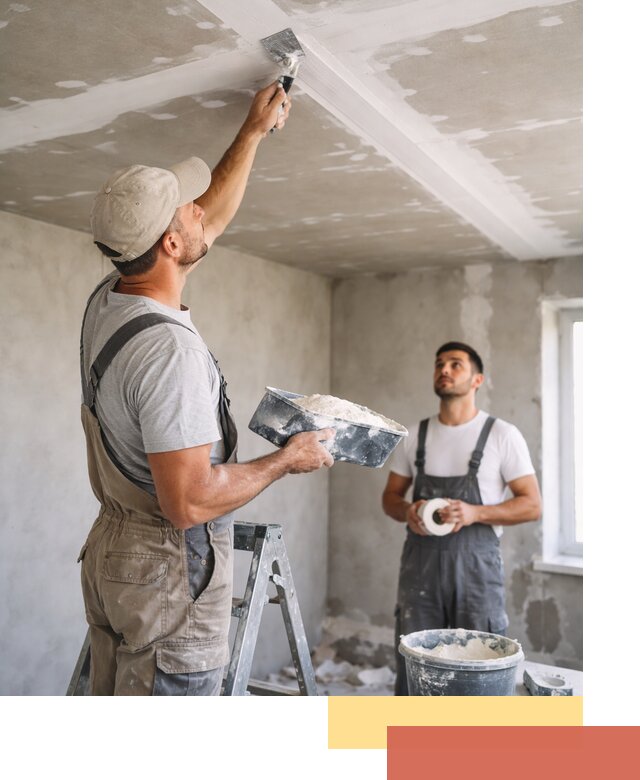 Обработка швов потолка ГКЛ в Черняховске: качественная заделка и шпатлевка