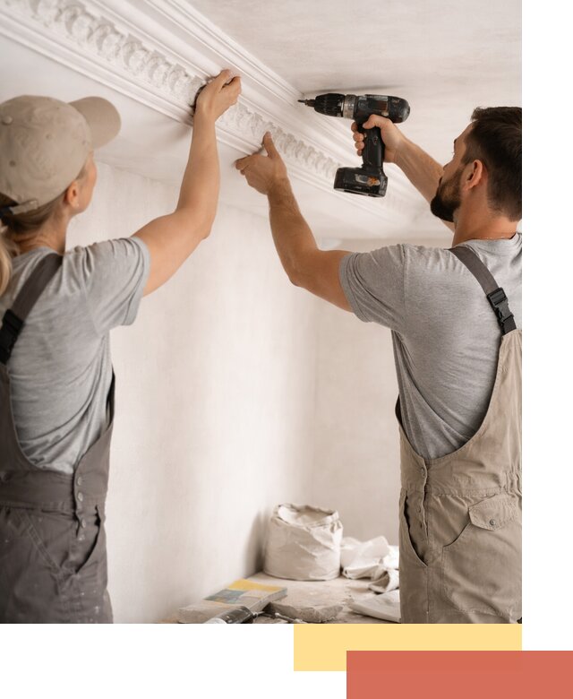 Профессиональный монтаж лепнины на потолок в Черняховске