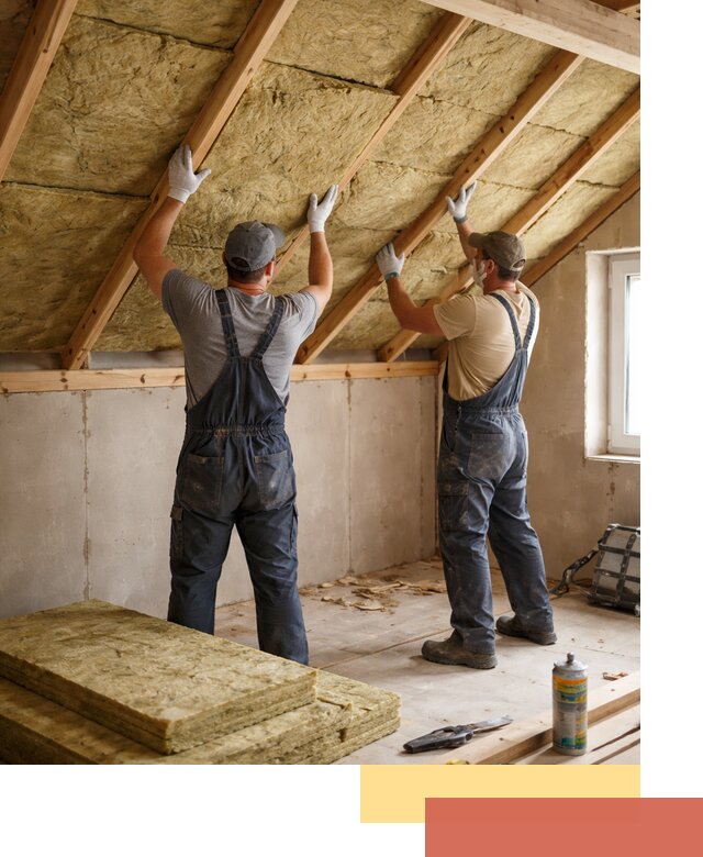 Утепление потолка минеральной ватой в Черняховске